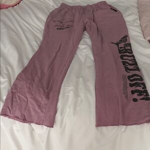 Stylish Pink sweatpants